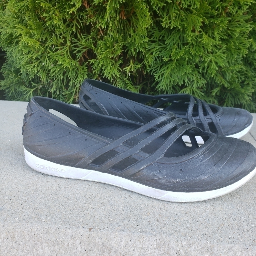 Adidas Rubber Shoes Kid's Size 4 Black